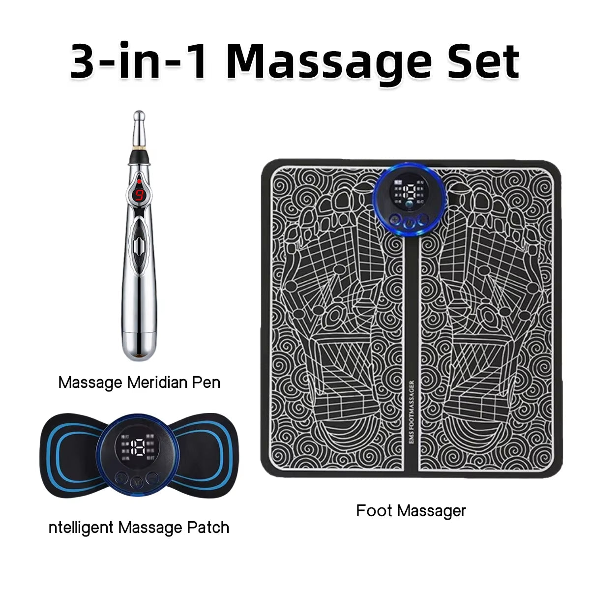 Shiatsu Foot Massager - foto real de producto