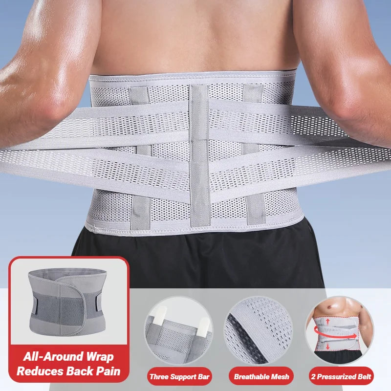 Lumbar Support Back Brace - foto real de producto