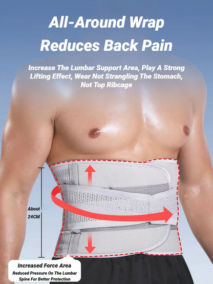 Lumbar Support Back Brace - foto real de producto